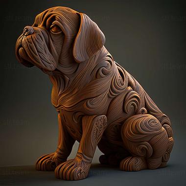 3D model Stabihun dog (STL)